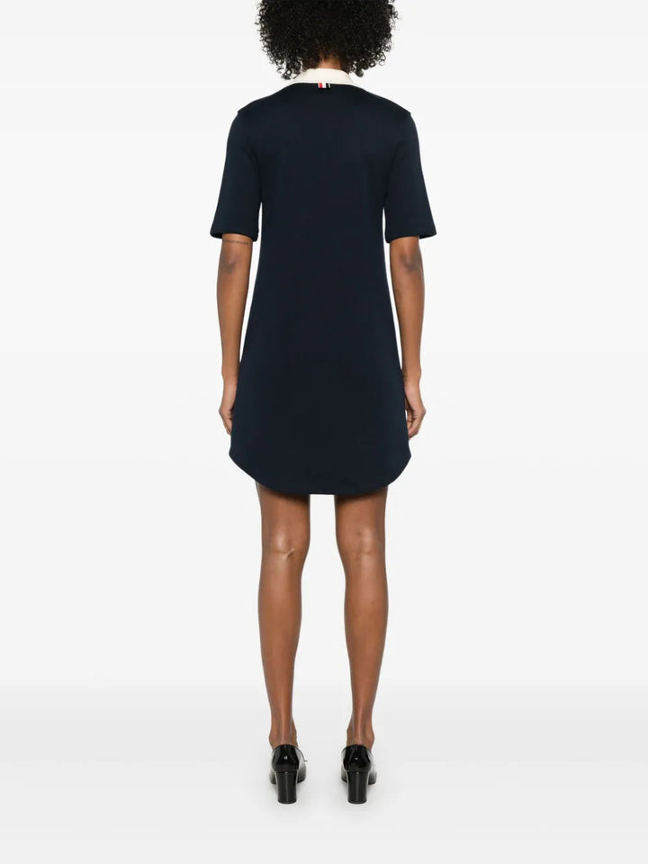 Thom Browne Women Ribbed Mini Dress