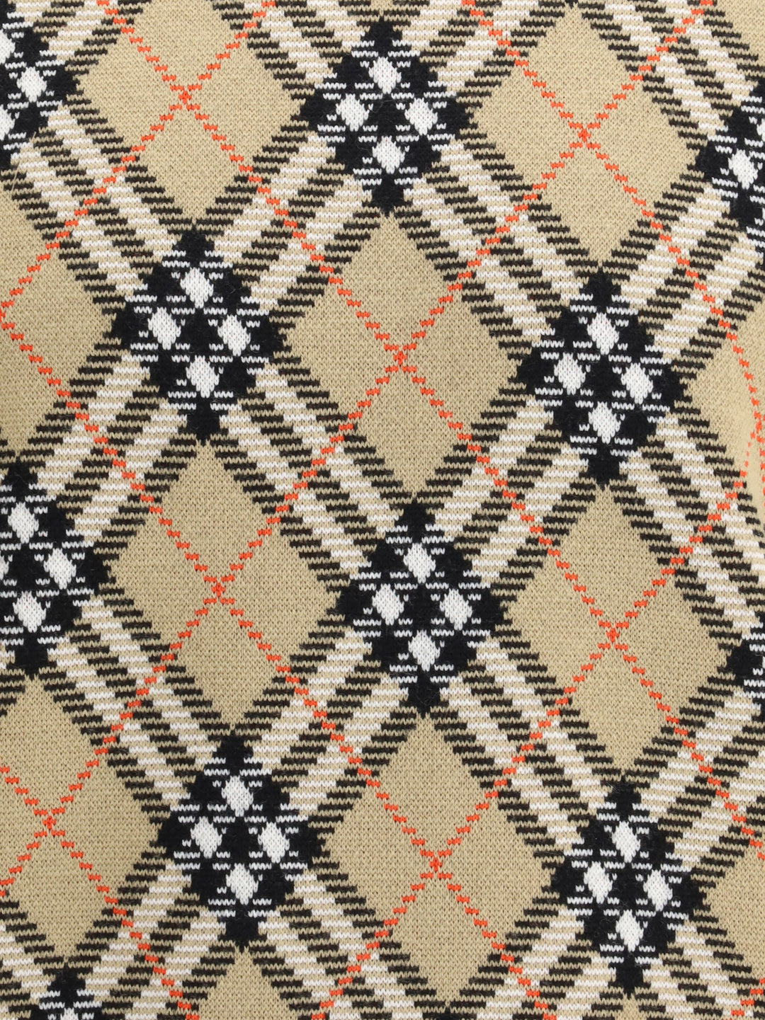 Burberry Men Archive Check Wool Sweate