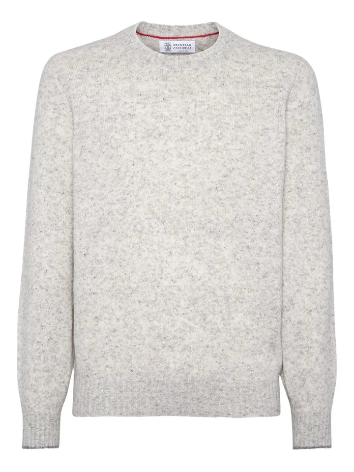 Brunello Cucinelli Men Melange Effect Sweater