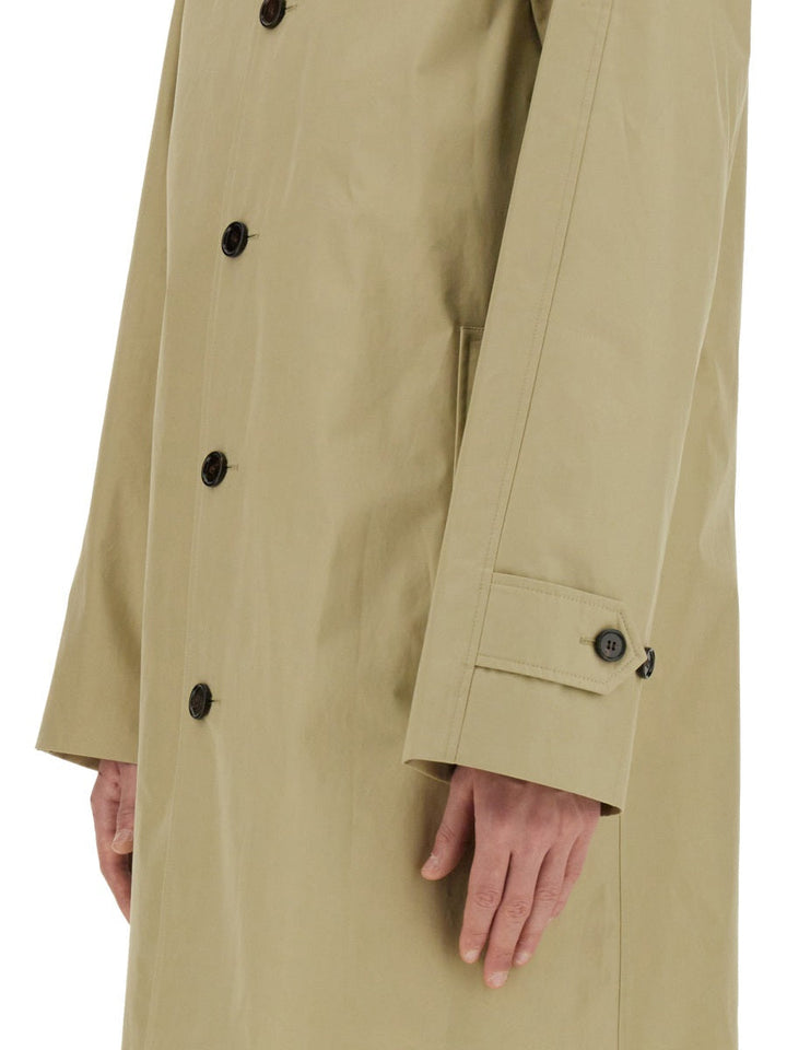 Burberry Men Cotton Trench Coat