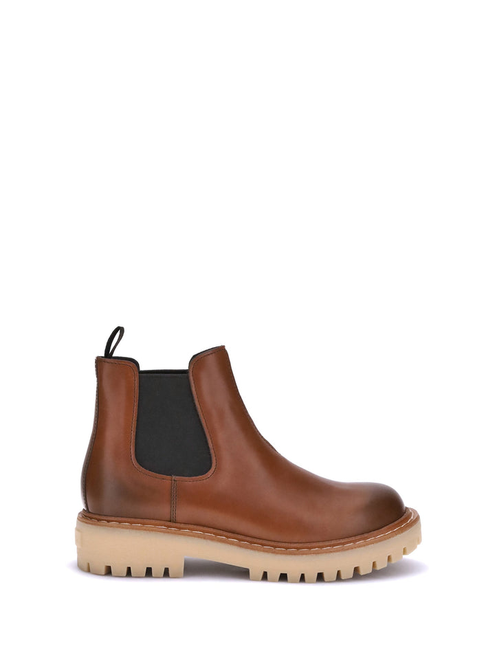 Prada Men Chelsea Ankle Boots