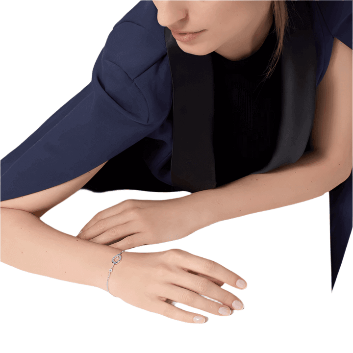 Cartier Love Bracelet, 18k White Gold, 2 Diamonds