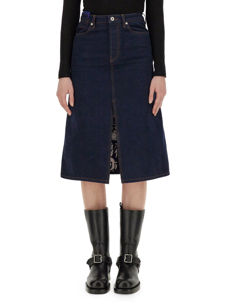 Burberry Women Denim Skirt