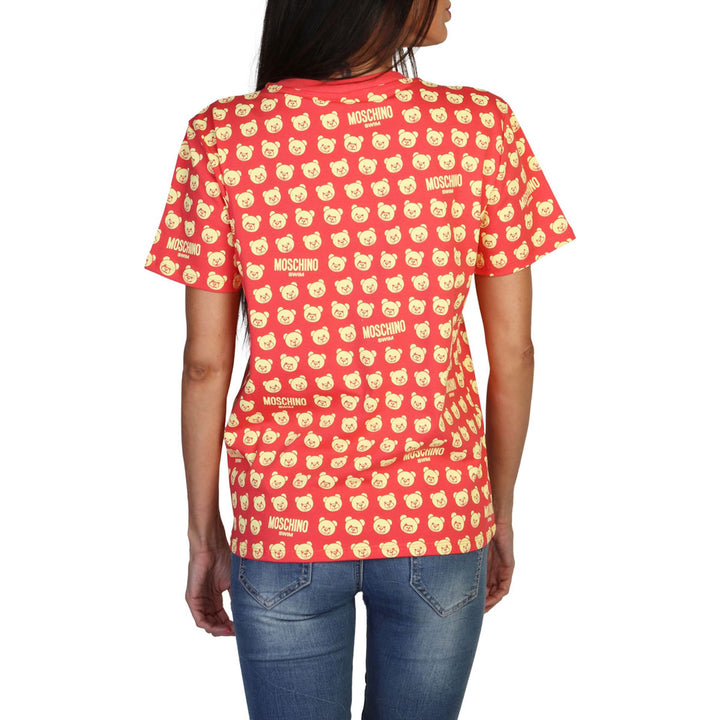 Moschino women's pink graphic T-shirts