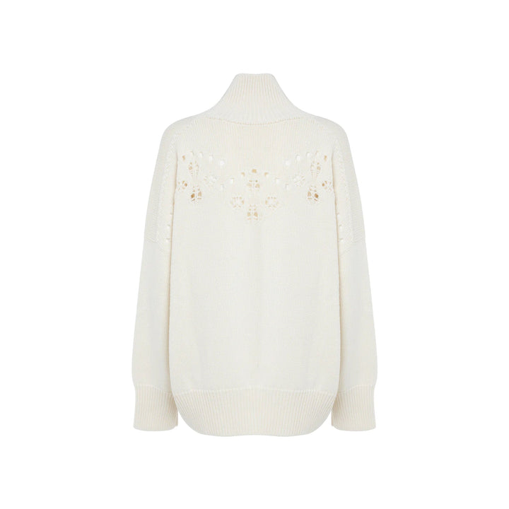 Chloe Knitted Wool Sweater Women