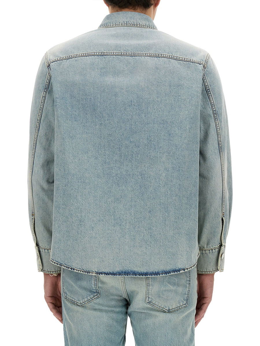 Valentino Men Denim Shirt