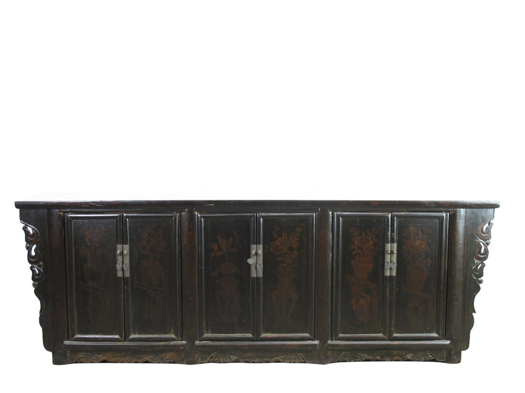 Long Large Antique Chinese Shanxi Sideboard | Designer Sale