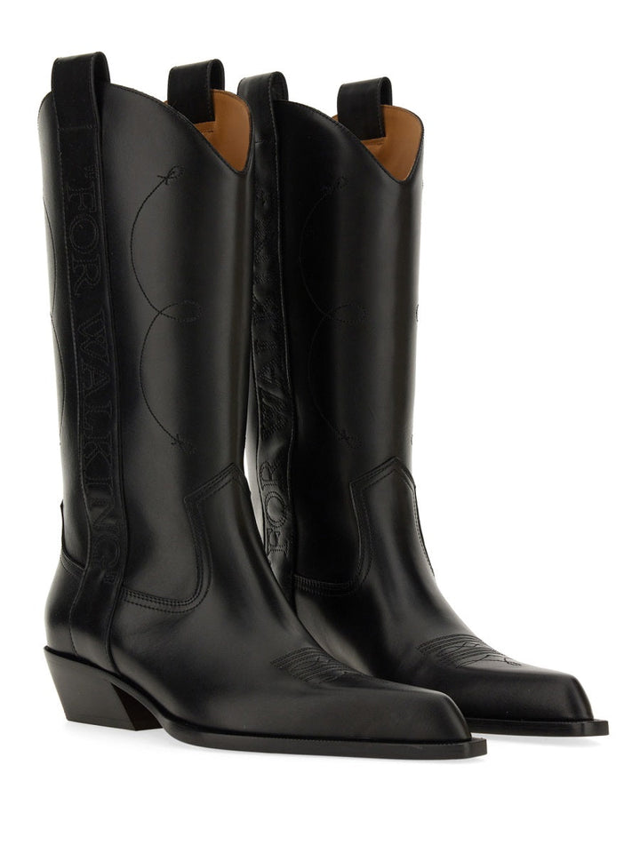 Off-White Women Texan Boot "For Walking"