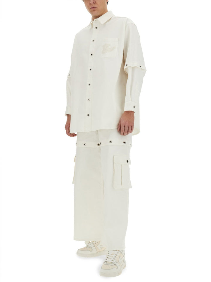 Off-White Men 90'S Super Baggy Jeans
