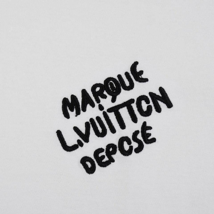 Louis Vuitton T-Shirt Without Collar &