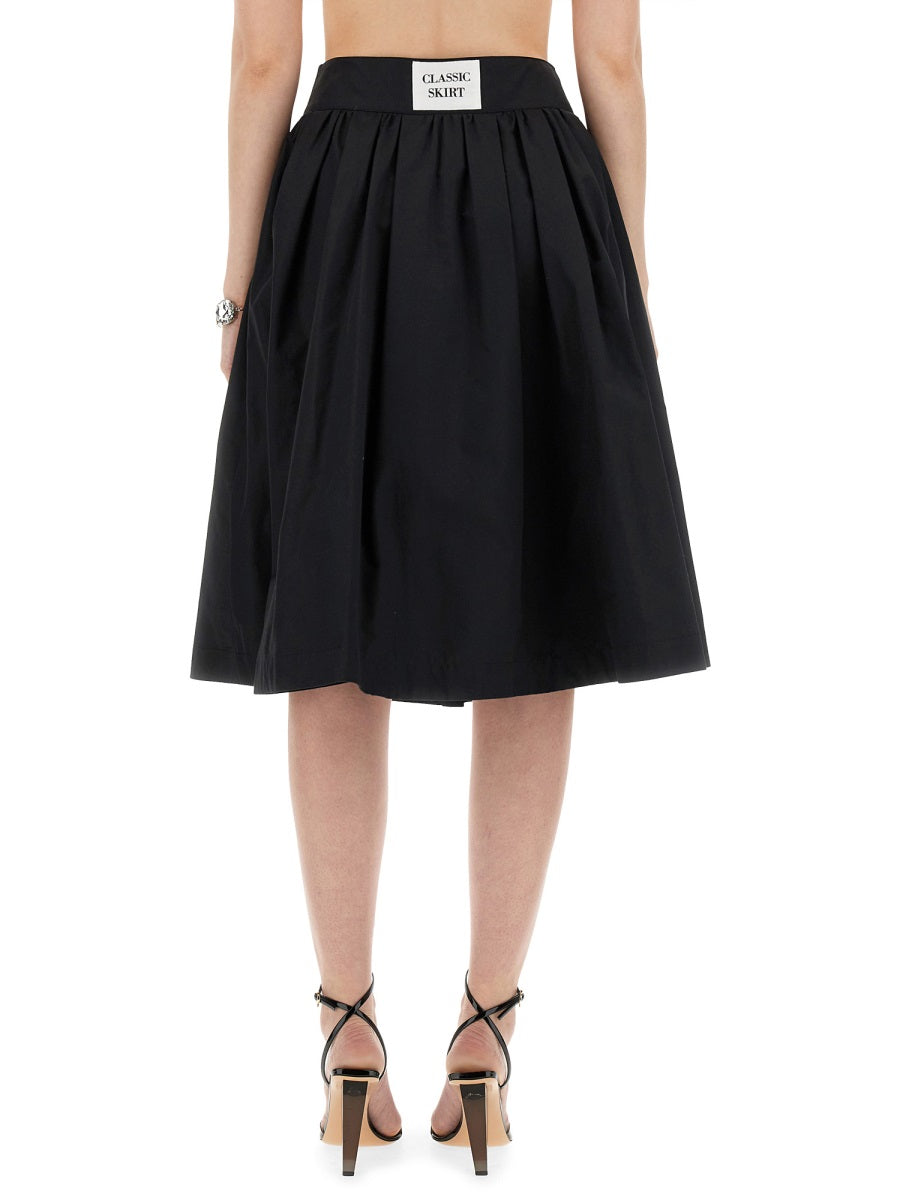 Moschino Women Poplin Skirt