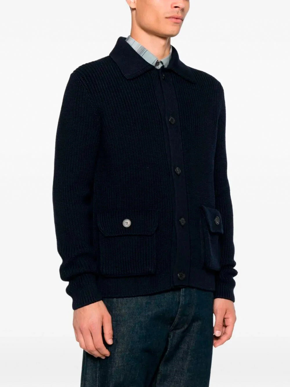 Prada Men Wool Cardigan