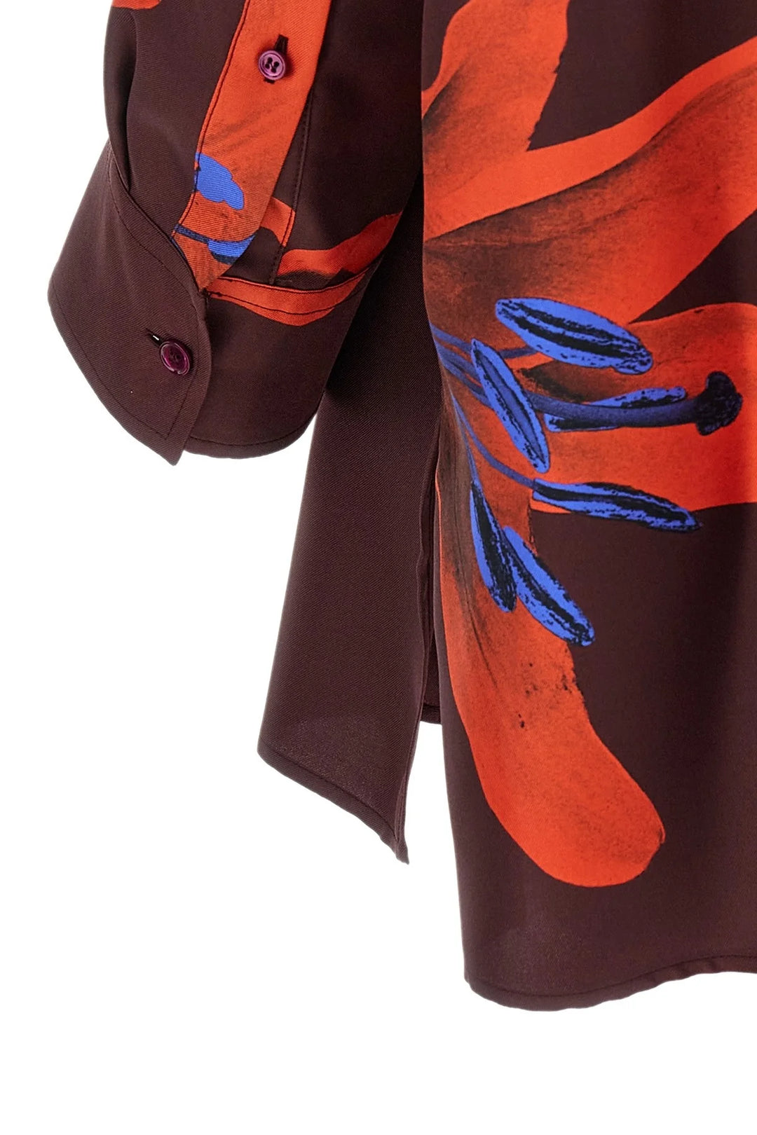 Mcqueen Women 'Flame Lily' Shirt