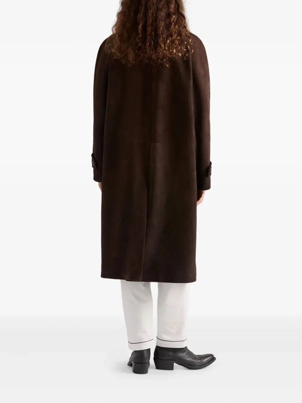 Prada Men Suede Coat