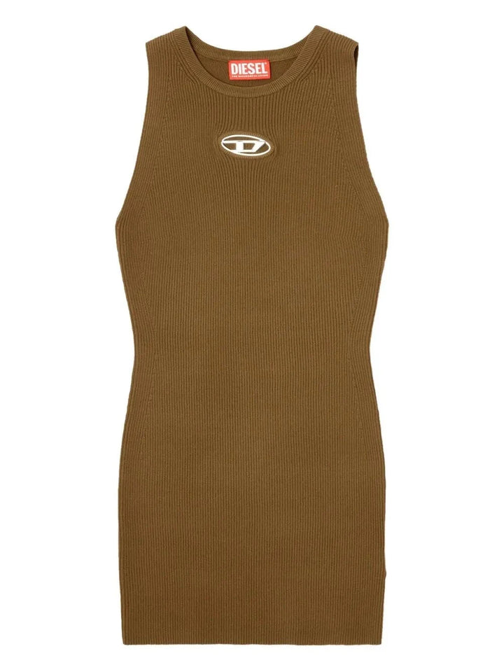 Diesel Women `M-Caddix` Ribbed Knit Sleeveless Dress