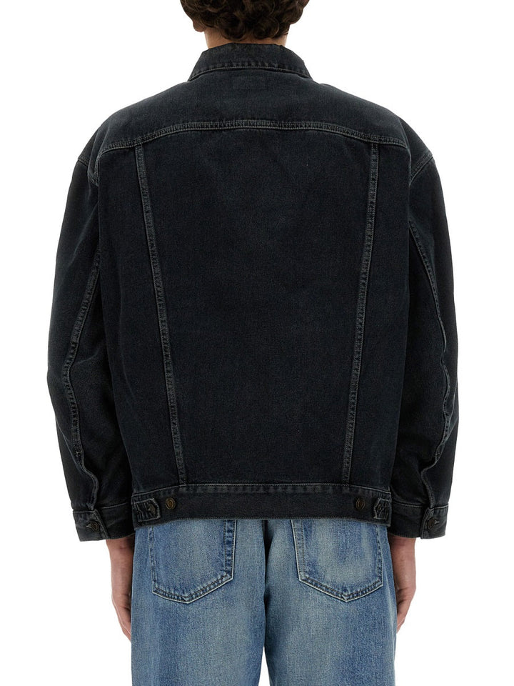Saint Laurent Men Oversized Denim Jacket