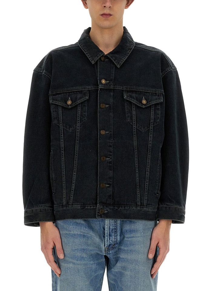 Saint Laurent Men Oversized Denim Jacket