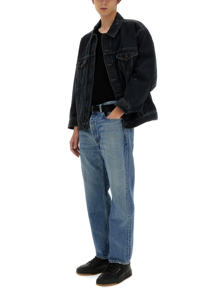 Saint Laurent Men Oversized Denim Jacket