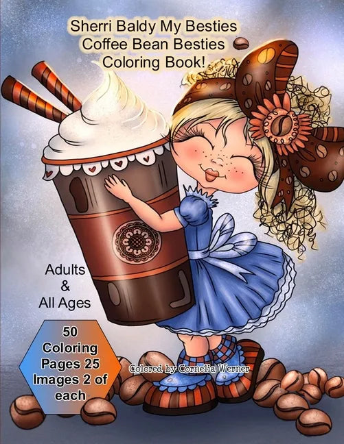 Sherri Baldy My Besties Coffee Bean Besties Coloring Book - Paperback