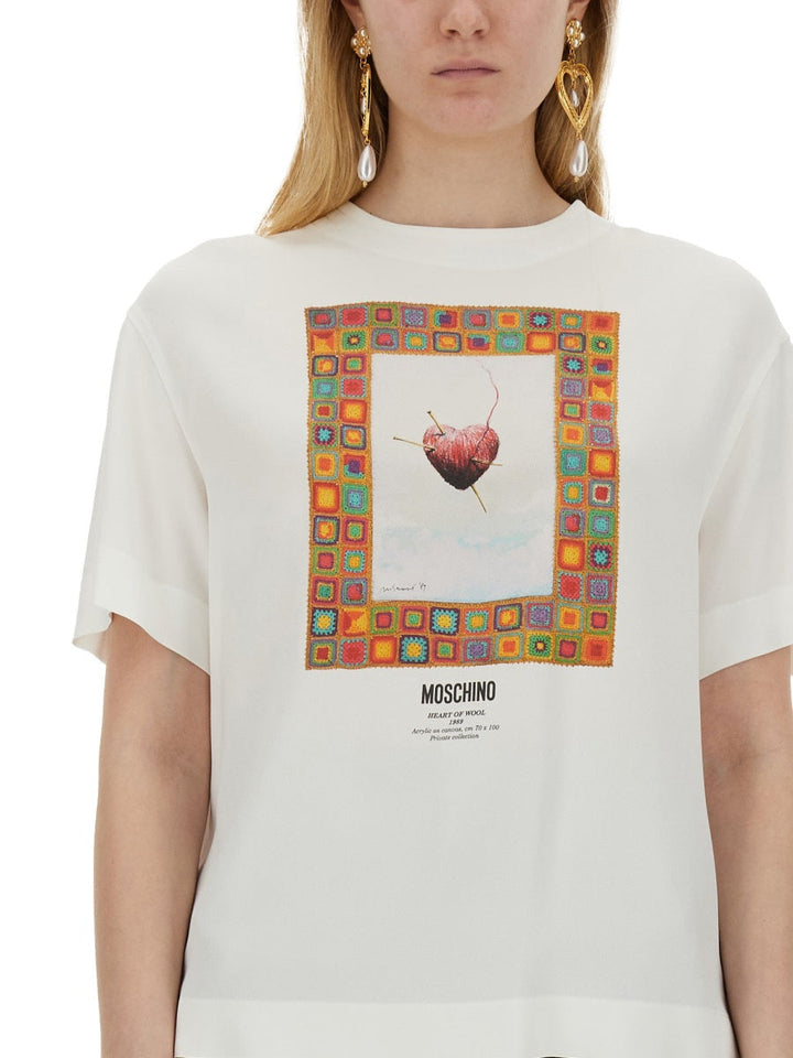 Moschino Women T-Shirt "Heart"