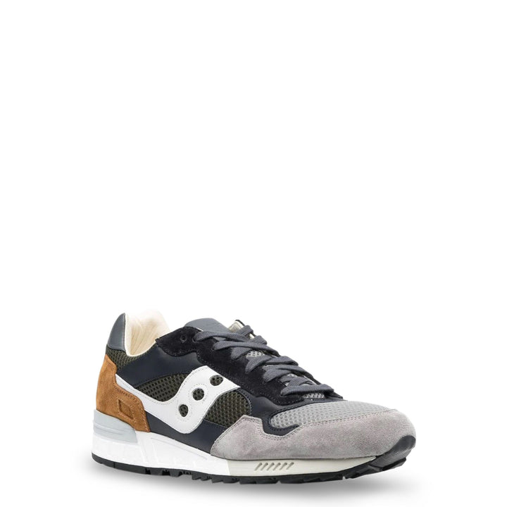 Saucony unisex grey low top suede Sneakers