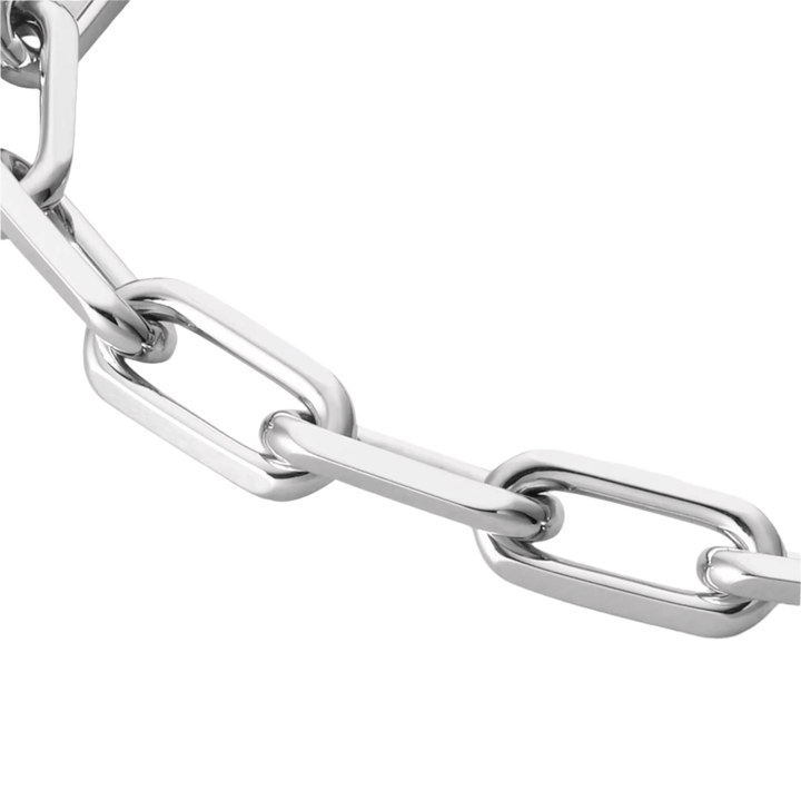 Cartier Santos de Cartier Bracelet, Chain, Medium Model, White Gold