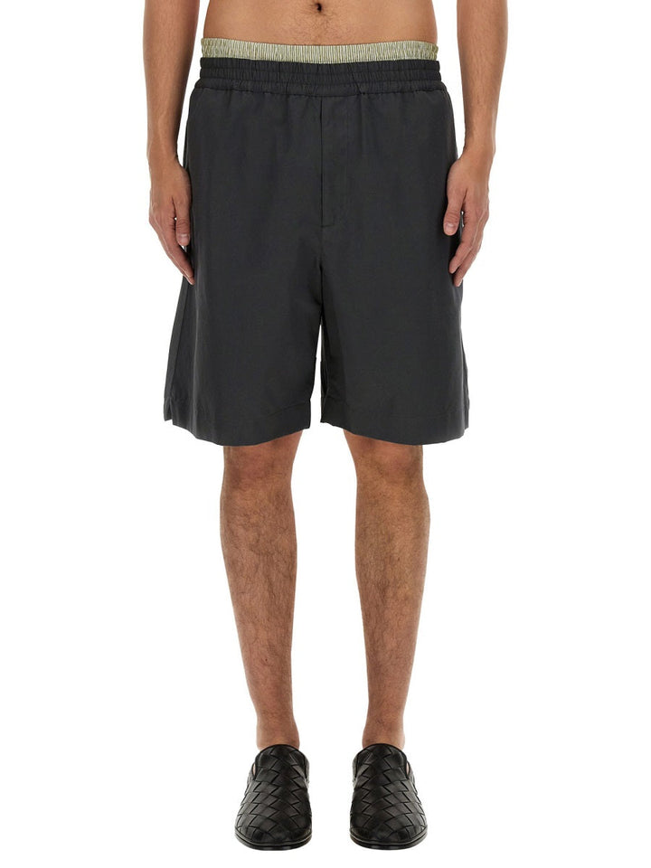Bottega Veneta Men Cotton Shorts