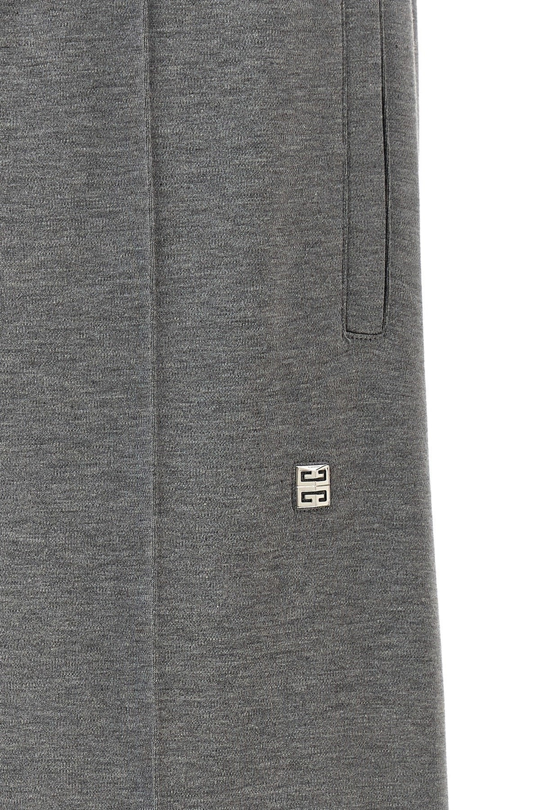 Givenchy Men Metallic Logo Joggers