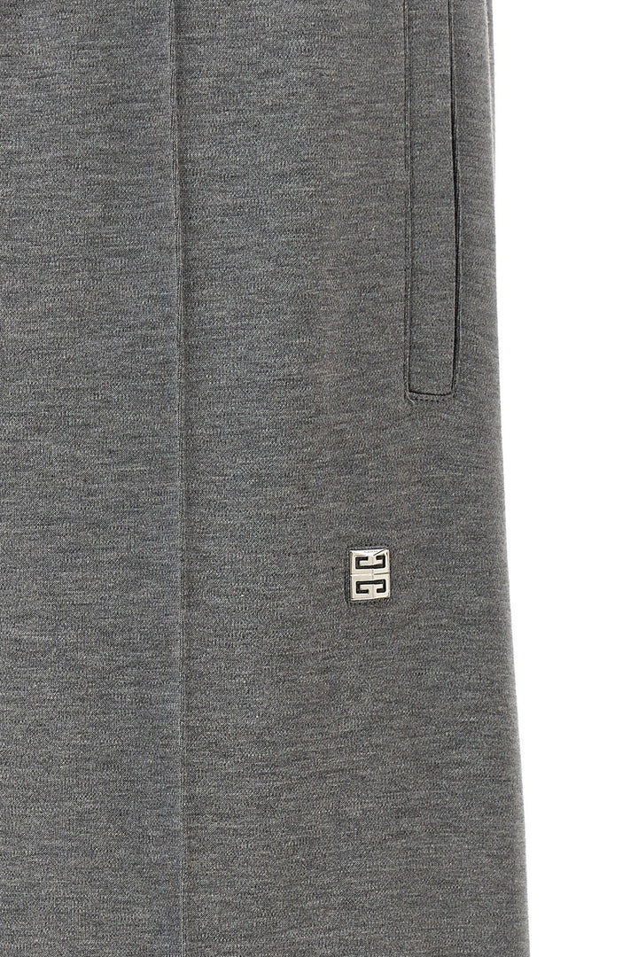 Givenchy Men Metallic Logo Joggers