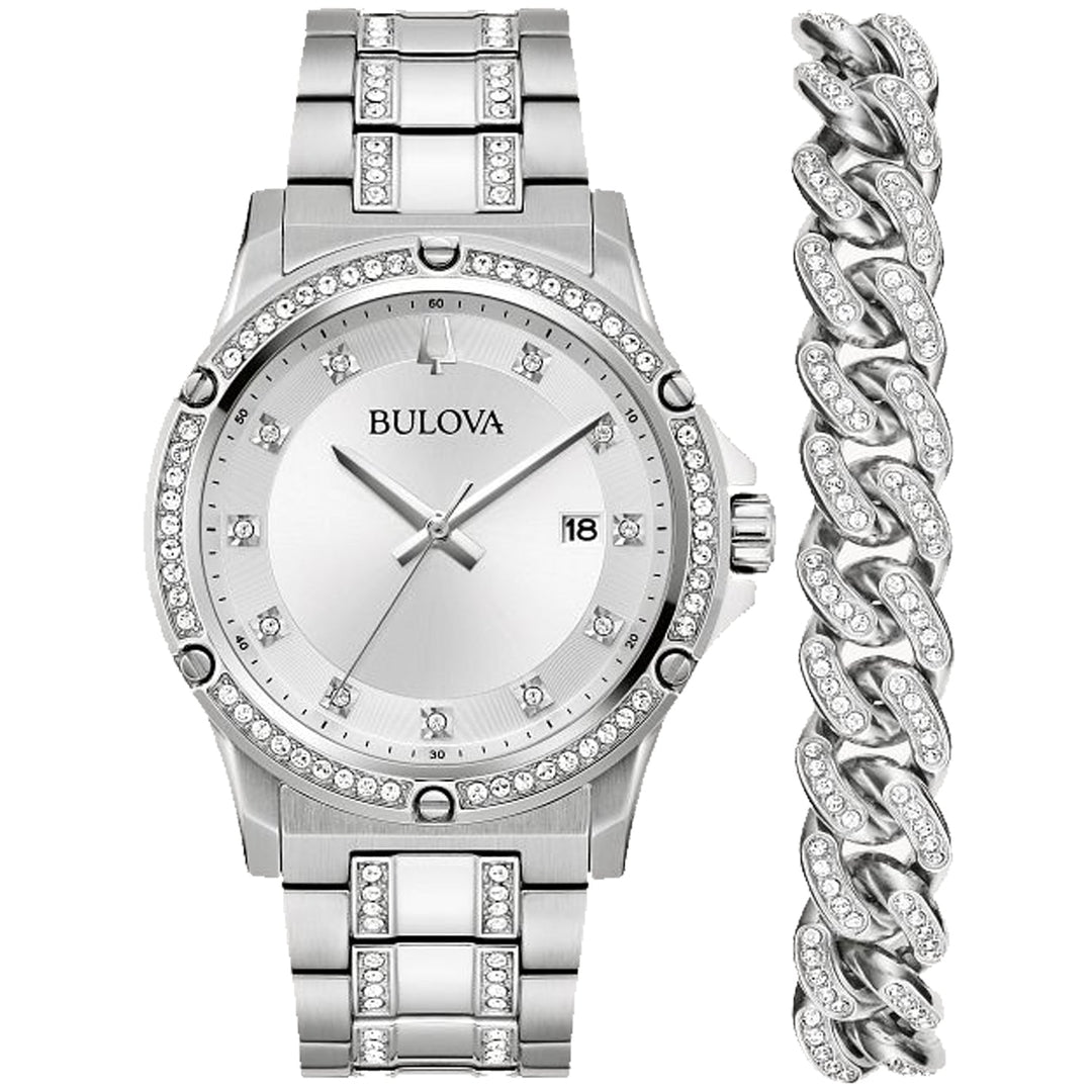 Bulova Men's Crystal Box Set