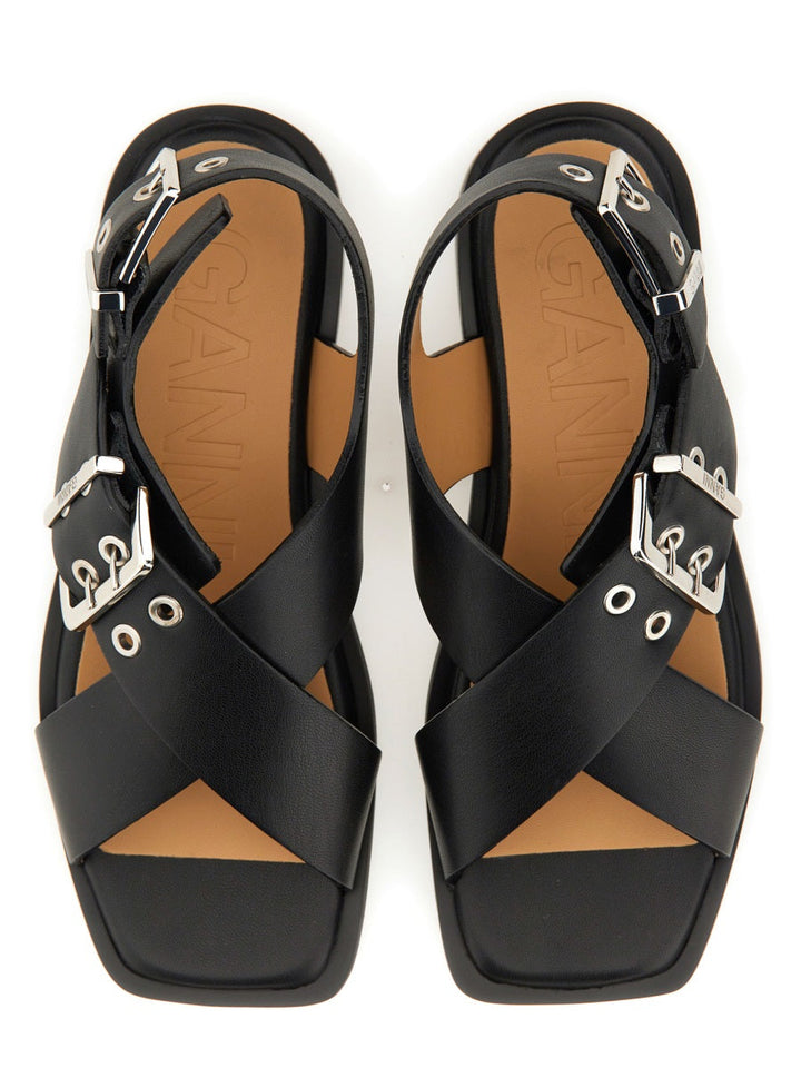Ganni Women Studded Sandal