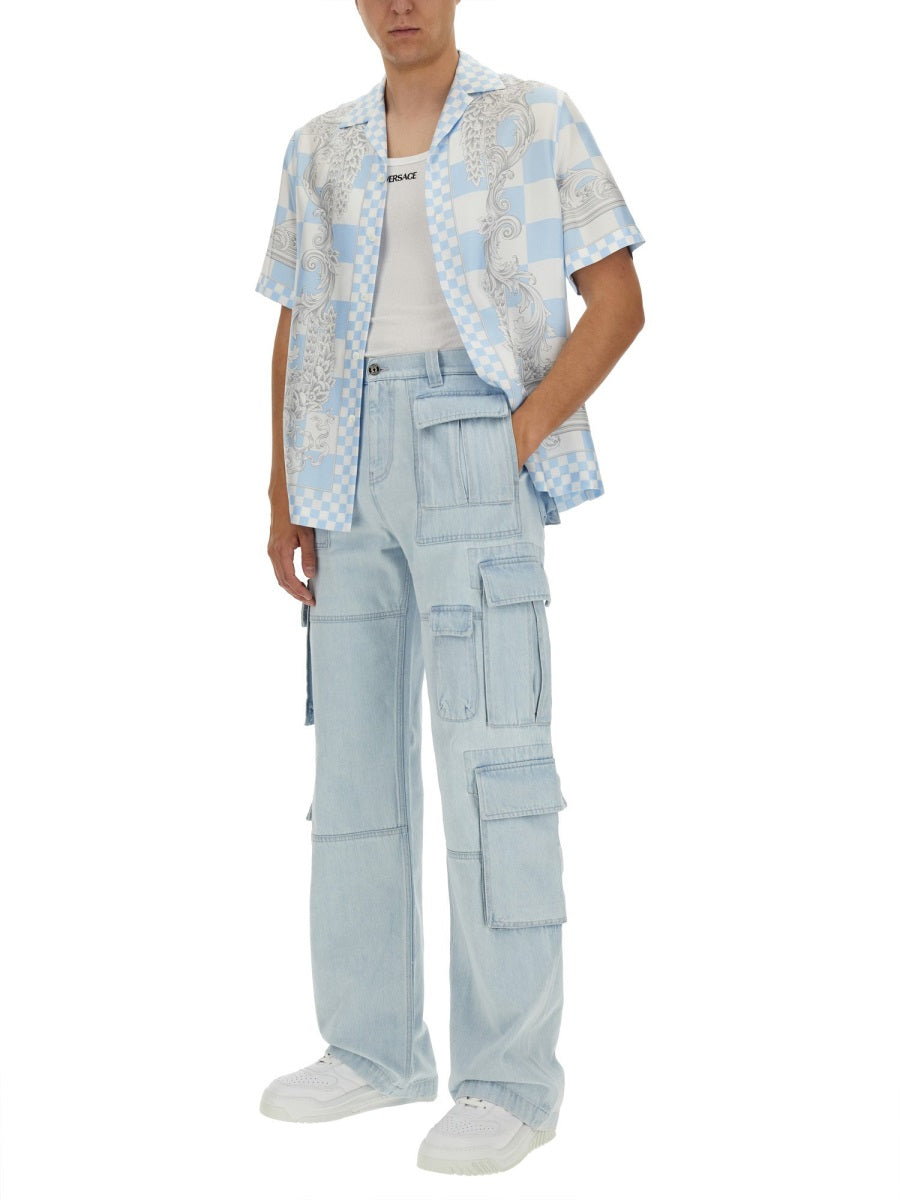 Versace Men Cargo Jeans