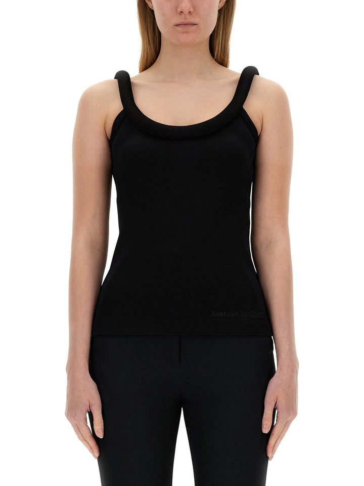 Alexander Mcqueen Women Tops With Logo