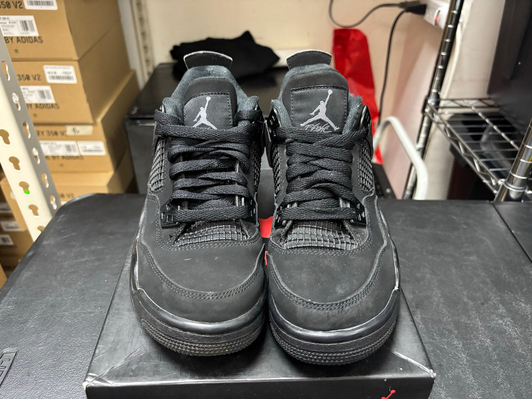 PRE OWNED Air Jordan 4 Retro "Black Cat" (2020)(GS)