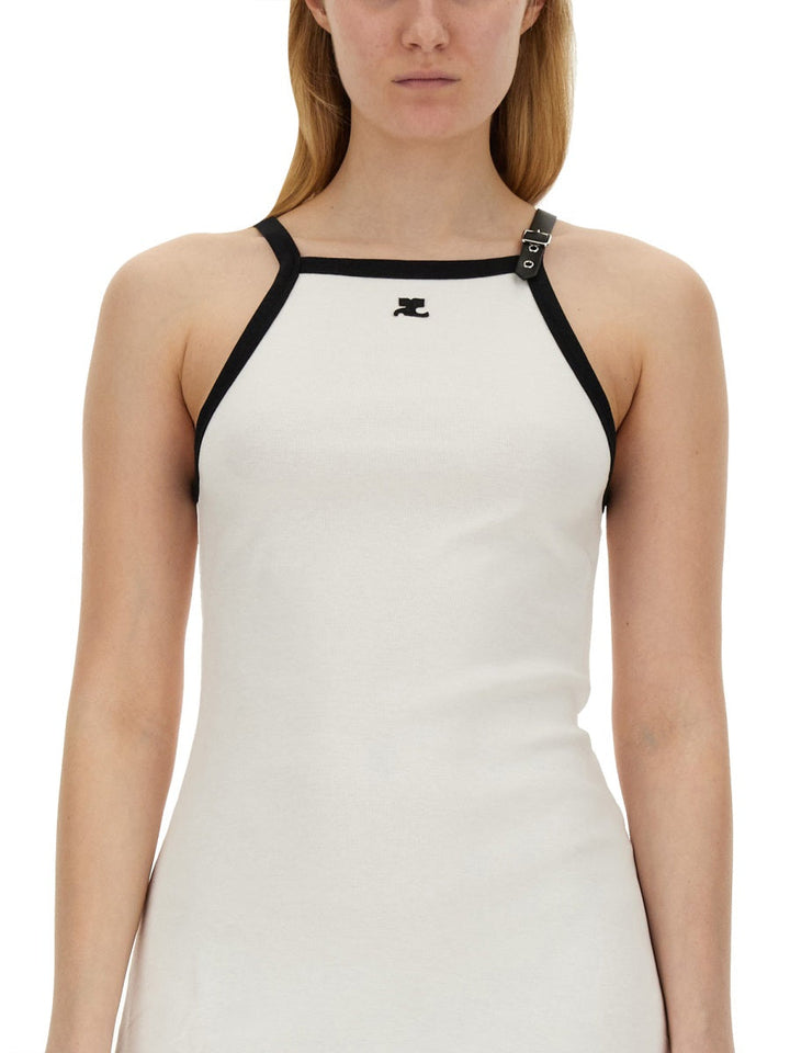 Courreges Women Dress With Logo