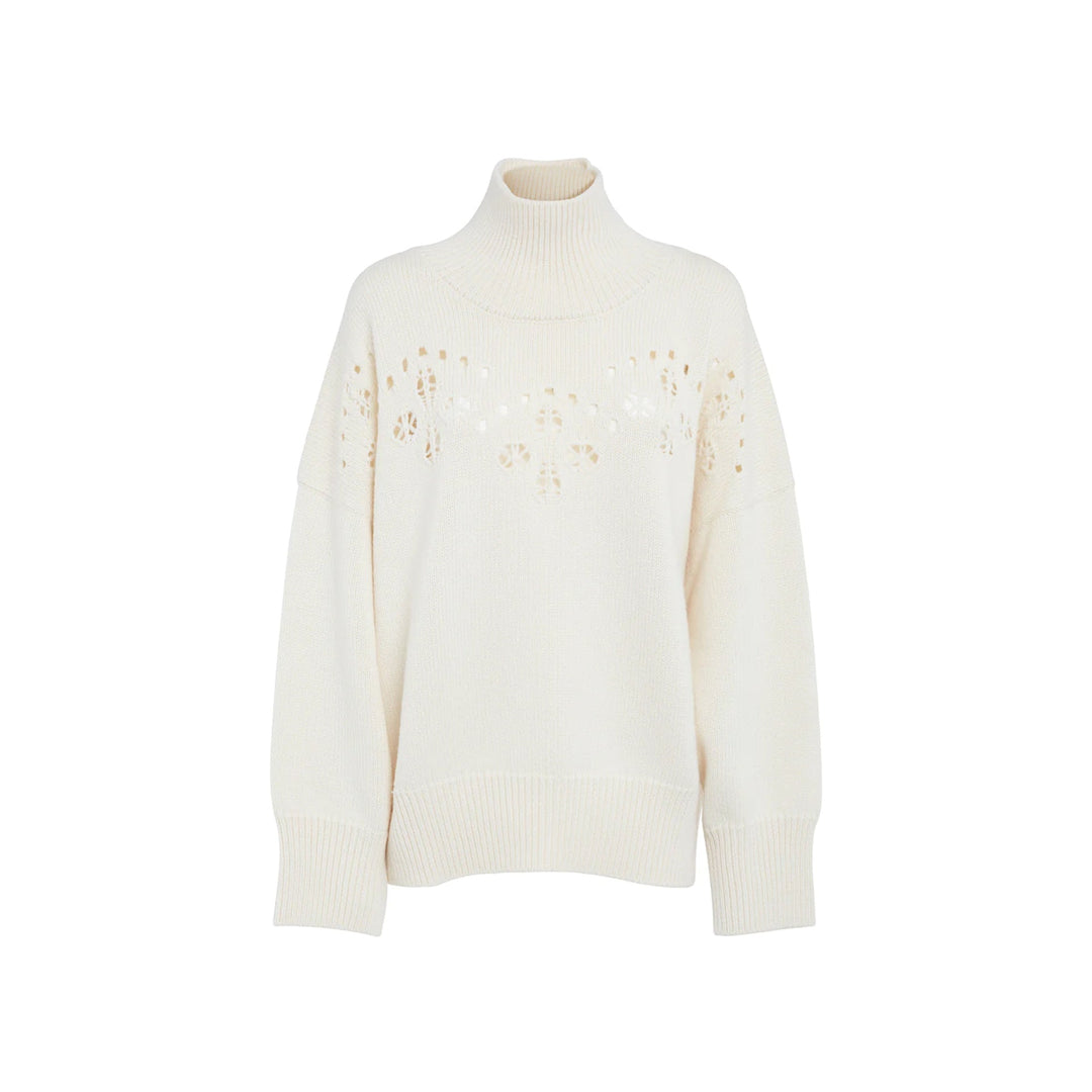 Chloe Knitted Wool Sweater Women