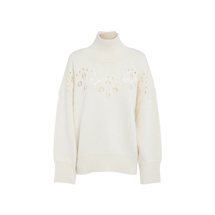 Chloe Knitted Wool Sweater Women