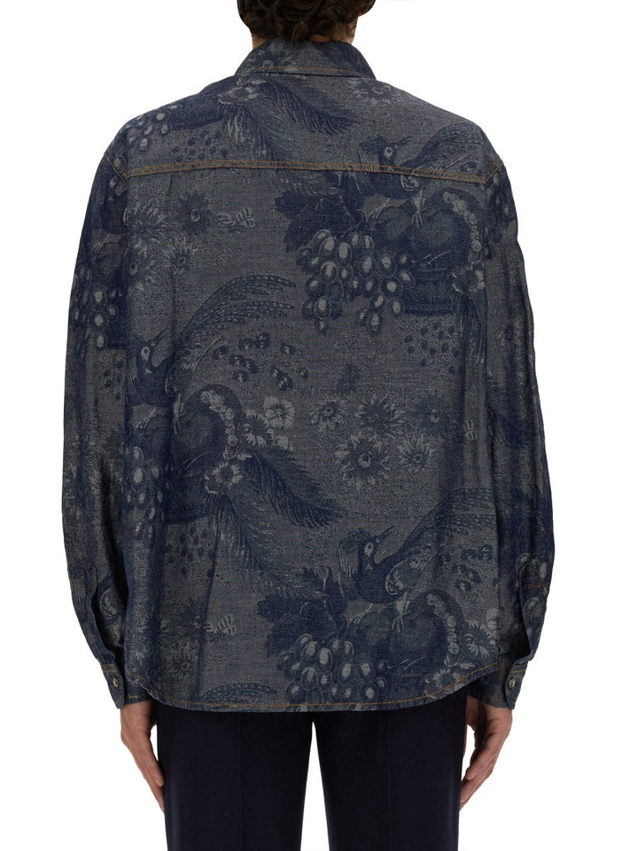 Etro Men Paisley Pattern Shirt