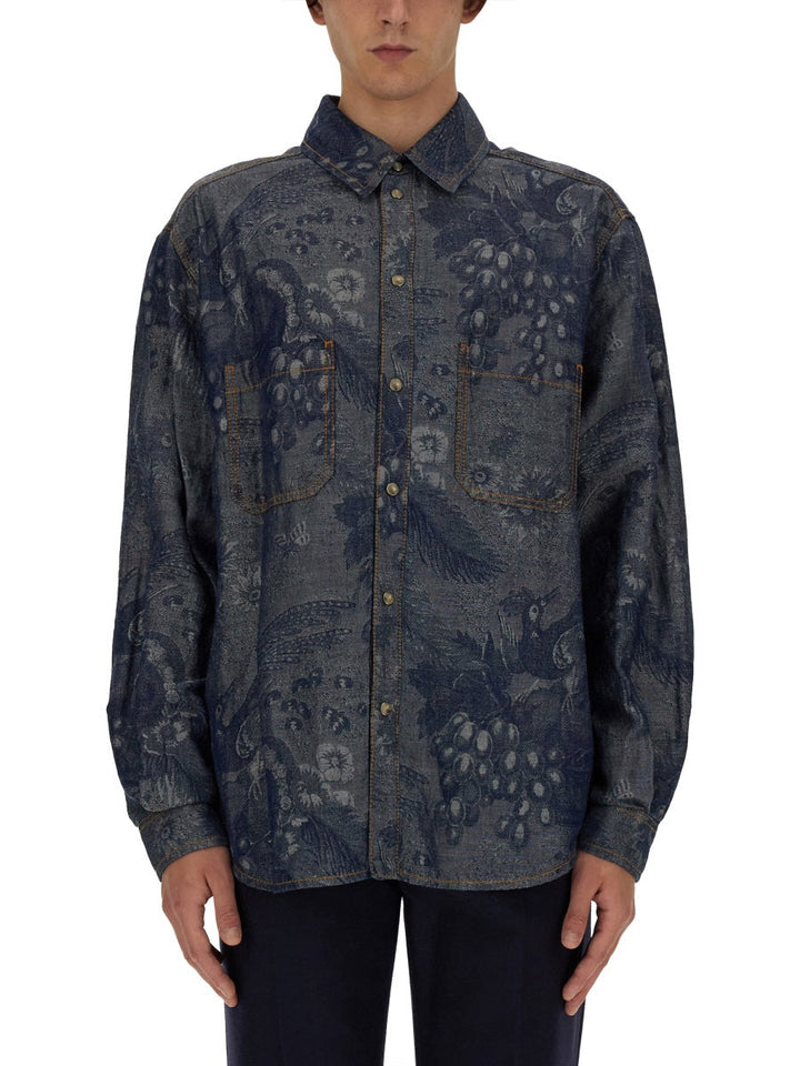 Etro Men Paisley Pattern Shirt