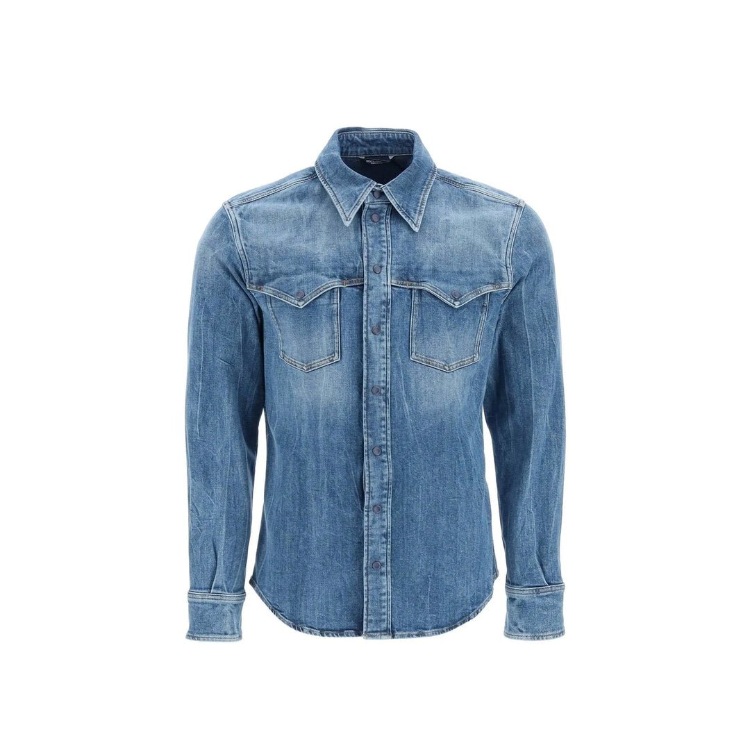 Dolce &amp; Gabbana Cotton Denim Shirt