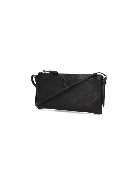 Miu Miu Women Logo Mini Pouch