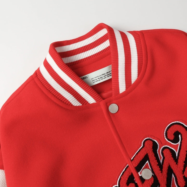 Off-White Off-White™ c/o Chicago Bulls Red Varsity