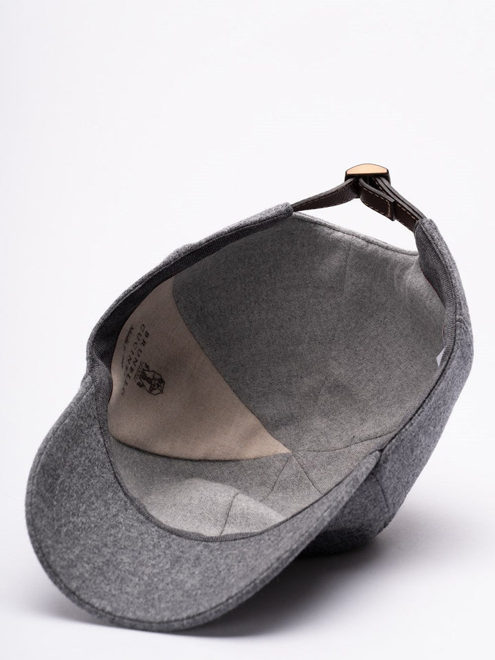 Brunello Cucinelli Men Baseball Cap With Embroidery