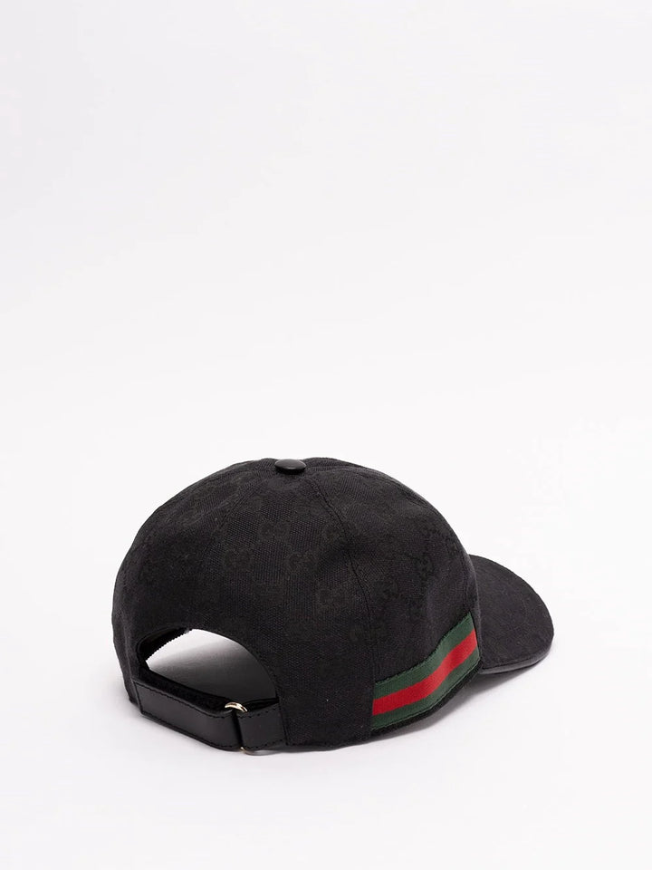 Gucci Women `Original Gg Canvas` Baseball Hat With `Web`