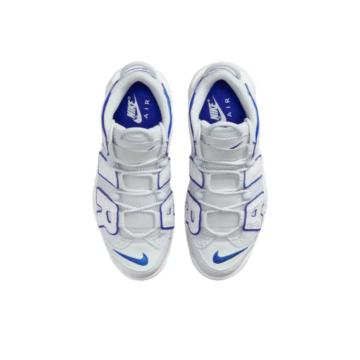 Nike Air More Uptempo Embossed White Royal Blue