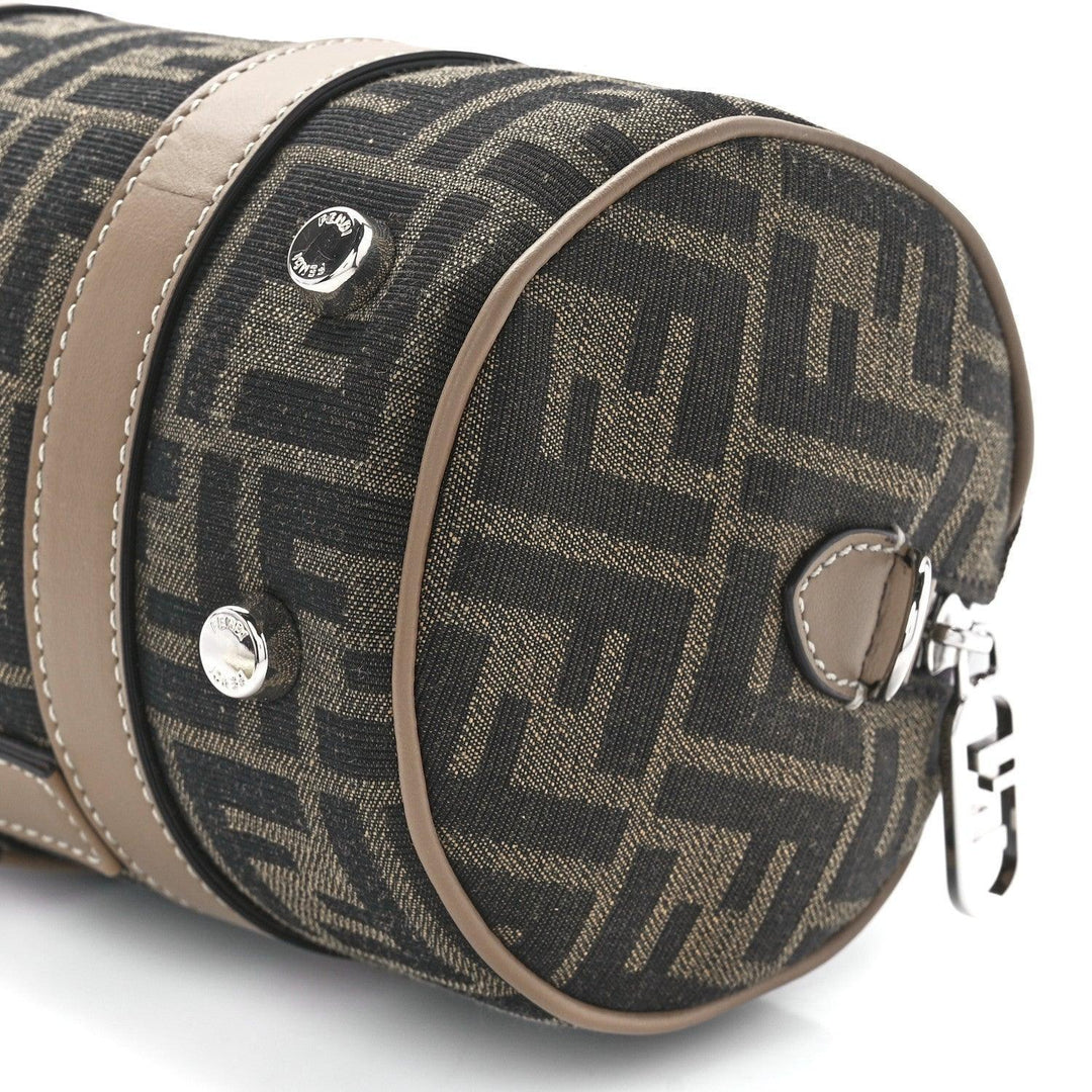 Fendi Fabric Jacquard Vitello Grace FF 1974 Mini O&