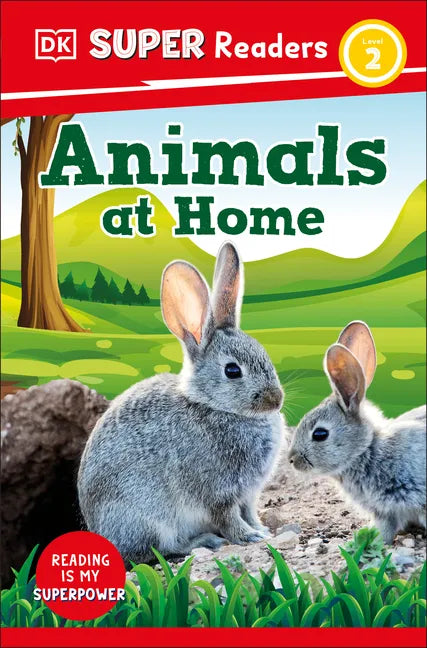 DK Super Readers Level 2 Animals at Home - Paperback