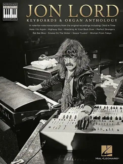 Jon Lord - Keyboards & Organ Anthology - Paperback