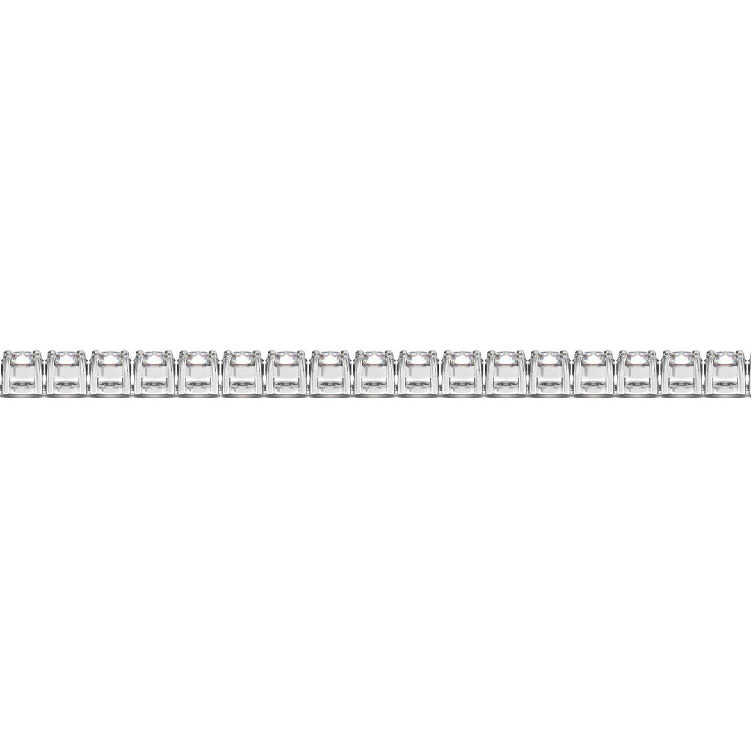Lab Grown Round Diamond Tennis Bracelet in 14k White Gold (7 cctw F/G  VS2/SI1)