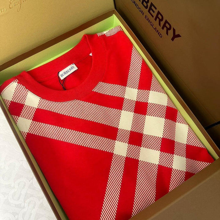 Burberry T-Shirt Without Collar &